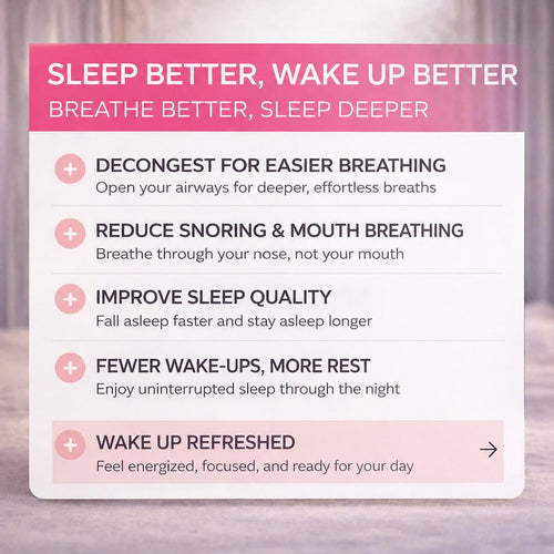 Somnea™ Nasal Strips — The Overnight Switch to Deep Sleep